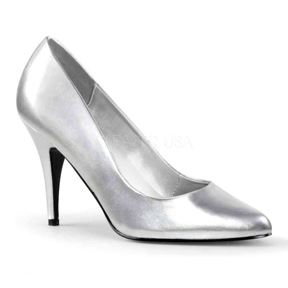 Pleaser - VANITY-420 Pompes talons - Couleur argent